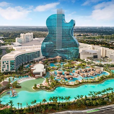The Guitar Hotel At Seminole Hard Rock Hotel & Casino Fort Lauderdale Exterior foto